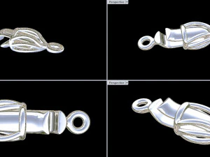 Clasp lock printing plastic printer strap reliable 3D Print Model