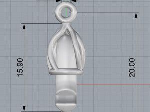 Clasp lock printing plastic printer strap reliable 3D Baskı Modeli