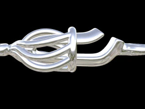 Clasp lock printing plastic printer strap reliable 3D Print Model