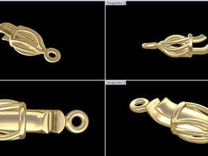 Clasp lock printing plastic printer strap reliable 3D Baskı Modeli