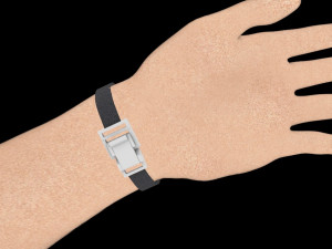 The lock for the bracelet is plastic Modelo de Impressão 3D
