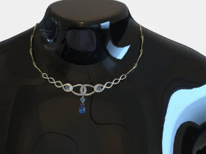 Rings with stones vvv 3D Print Model