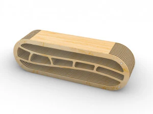 Bench laser cutting 3D Model