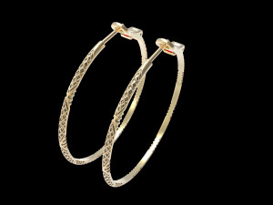 Earrings geometry vvv 3D Baskı Modeli
