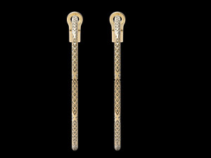 Earrings geometry vvv 3D Baskı Modeli