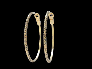 Earrings geometry vvv 3D Baskı Modeli