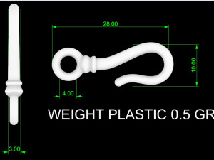 Lock loop 3Dプリントモデル
