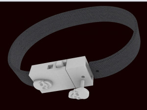 Lock for vvv 2 bracelet 3D Принт Модель