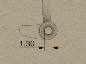 Lock plastic extruder skull butterfly movable latch 3Dプリントモデル