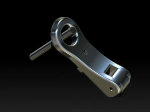 Lock for earrings 2 3D Print Model