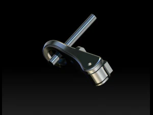 Lock for earrings 2 3D Print Model
