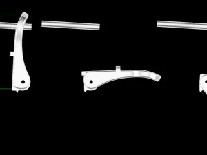 Lock for earrings 2 3D Print Model