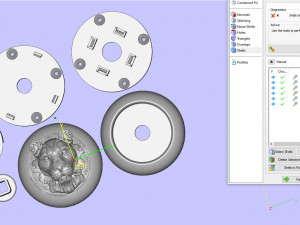 Door handle wrapper lioness 3Dプリントモデル