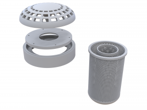 CARBON FILTER FOR VENTILATION VVV 3Dプリントモデル