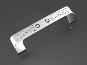 Refrigerator handle 3D Print Model