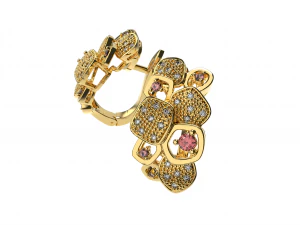 BEAUTIFUL EARRINGS 2 3D Print Model