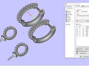 PEARL EARRINGS Modello di stampa 3D