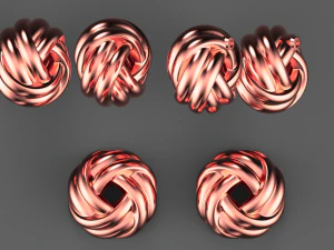 LOVE REPLICA EARRINGS 3D Print Model