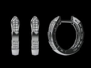 EARRINGS 3 3D 打印模型