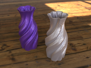 Vase tree Model Cetak 3D