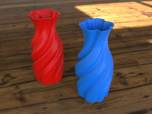 Vase tree 3Dプリントモデル