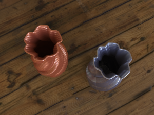 Vase tree 3Dプリントモデル