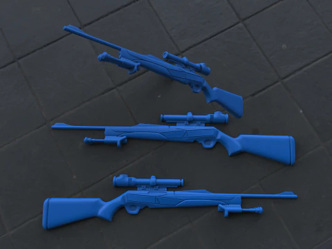 BROWNING SHOTGUN 3D Print Model