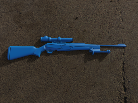BROWNING SHOTGUN Modelo de Impressão 3D