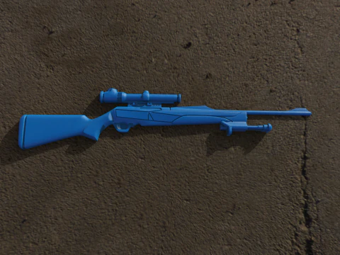 BROWNING SHOTGUN 3D Print Model