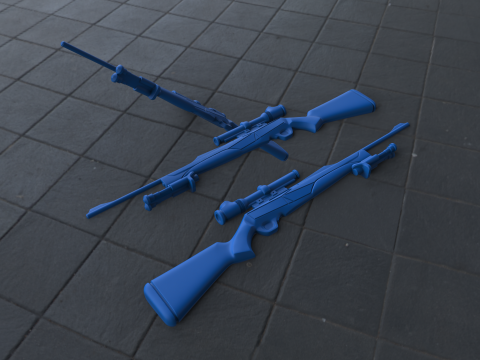 BROWNING SHOTGUN Modelo de Impressão 3D