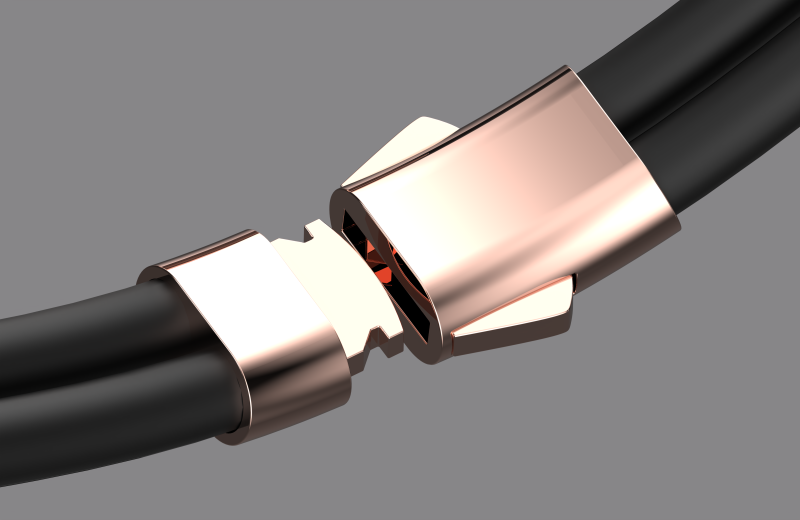 LOCK FOR VVV BRACELETS 3Dプリントモデル .c4d .max .obj .3ds .fbx .stl .blend 
