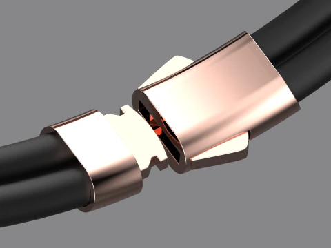 ЗАМОК ДЛЯ ВВВ БРАСЛЕТОВ 3D Принт Модель