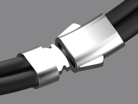 LOCK FOR VVV BRACELETS 3Dプリントモデル