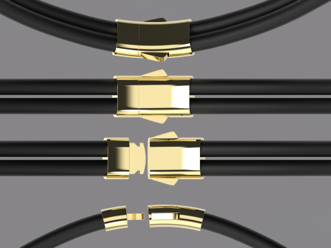 LOCK FOR VVV BRACELETS 3Dプリントモデル