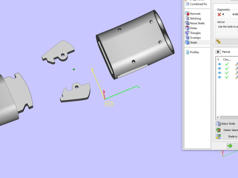 LOCK FOR VVV BRACELETS 3Dプリントモデル