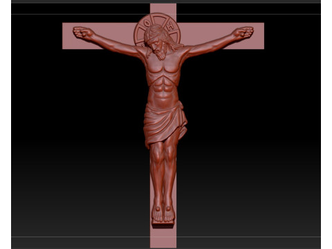 Crucifix 3D 프린트 모델