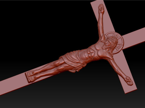 Crucifix 3D Print Model