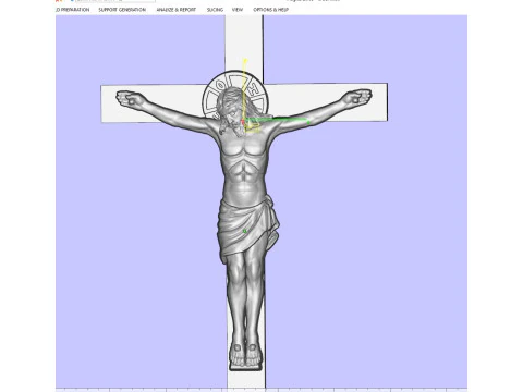 Crucifix 3D Print Model