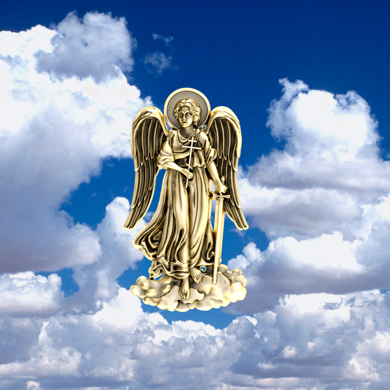GUARDIAN ANGEL 3D-Druckmodell .c4d .max .obj .3ds .fbx .stl .blend
