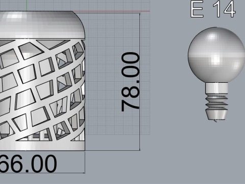 LAMP BODY 3D-Druckmodell