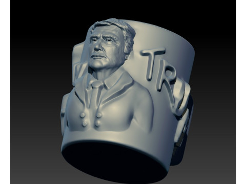 Trump mug 47 Modelo de impresión 3D