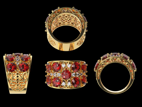 Laubring 3D Druckmodell