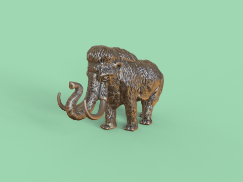 Mammoth Modelo de impresión 3D