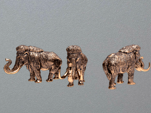 Mammoth Modello di stampa 3D