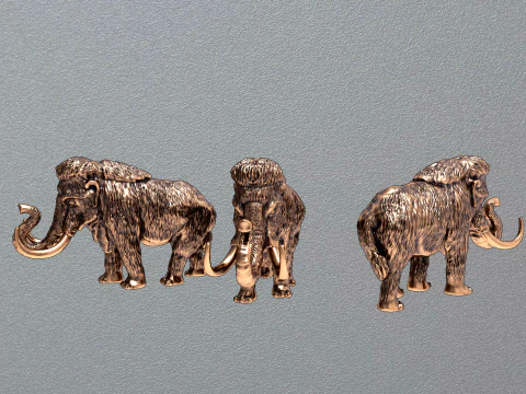 Mamut Model do druku 3D