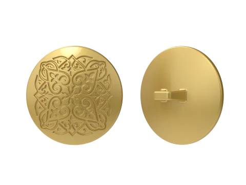 Button 1 3D Print Model