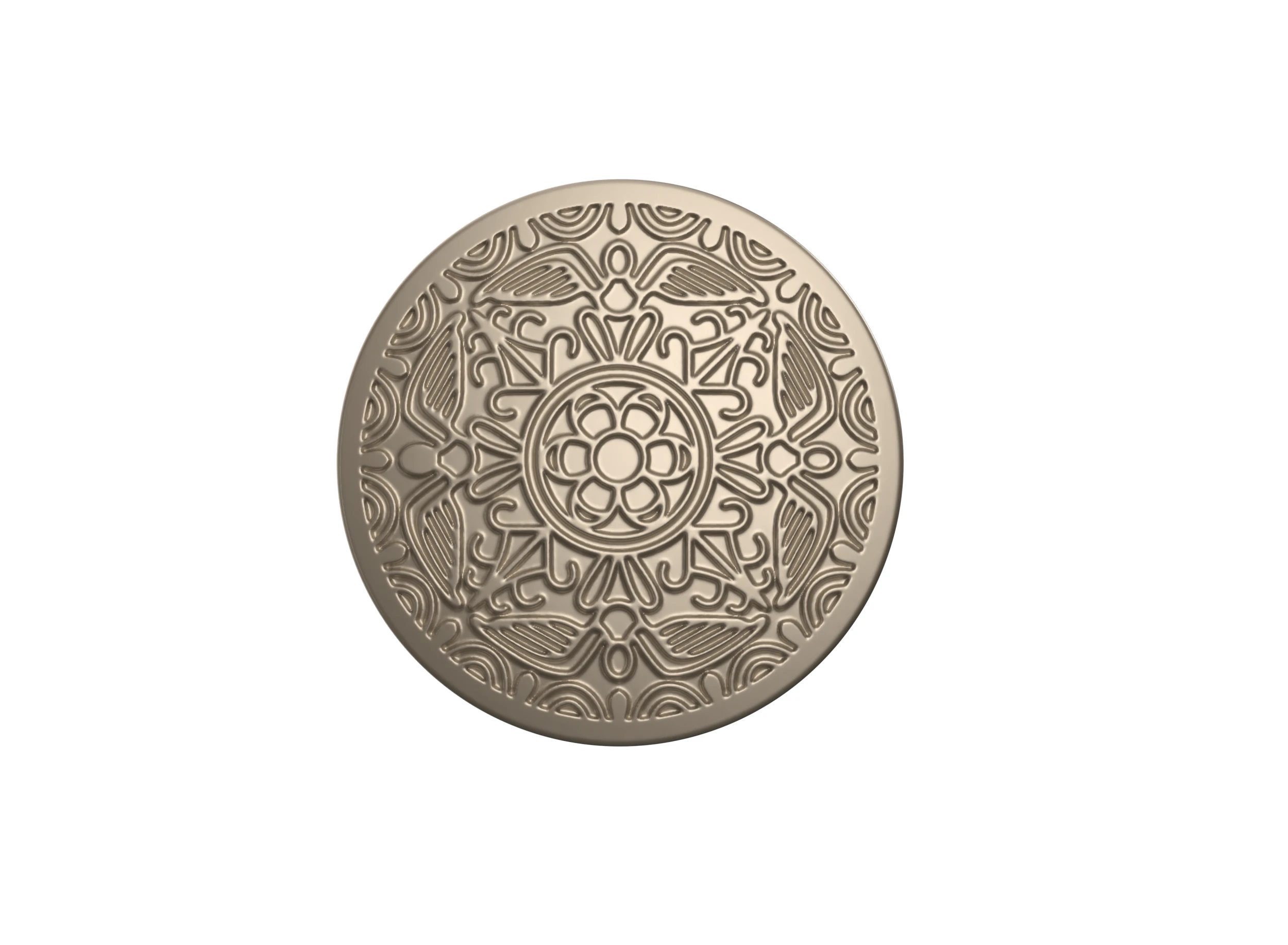 Knopf 2 3D Druckmodell .c4d .max .obj .3ds .fbx .stl .blend 