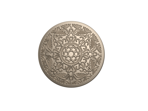 Button 2 3D Print Model