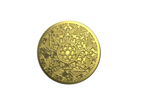 Knopf 2 3D Druckmodell