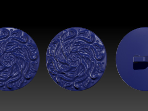 BUTTON CHAK 1 3D Принт Модель